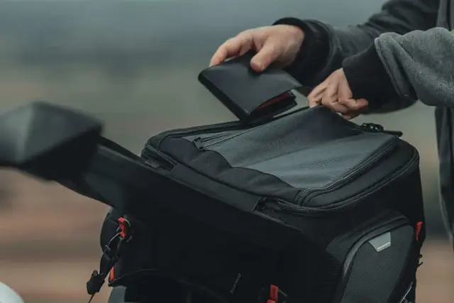 Sw-Motech Pro Rearbag Tail Bag 22-34L. Ballistic Nylon. Sort/Antracit 