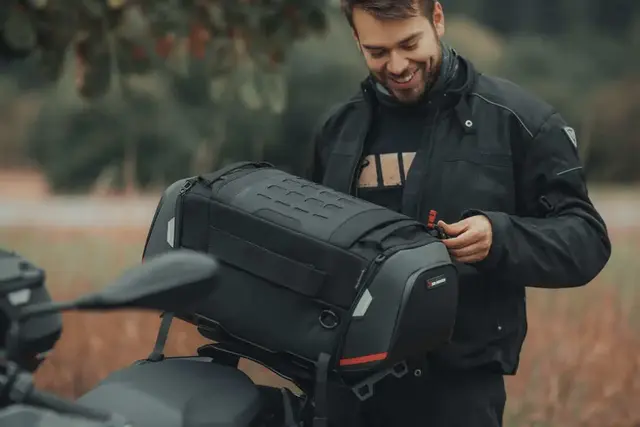 Sw-Motech Pro Rackpack Tail Bag 32-42L. Ballistic Nylon. Black/Anthracit 
