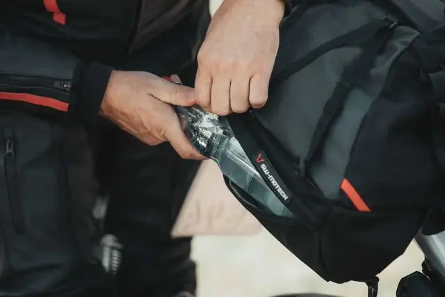 Sw-Motech Pro Cargobag Tail Bag 50L. Ballistic Nylon. Black/Anthracite. 