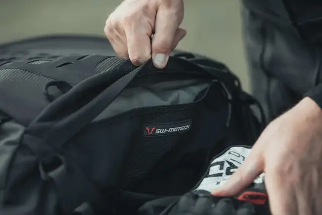 Sw-Motech Pro Cargobag Tail Bag 50L. Ballistic Nylon. Black/Anthracite. 