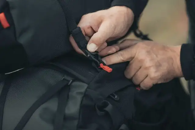 Sw-Motech Pro Teltbag - Tail Bag 18L. Ballistic Nylon. Sort/grå 