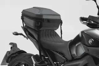 Sw-Motech URBAN ABS top case 16-29 l. Lashing option. ABS - Sort