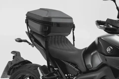 Sw-Motech URBAN ABS top case 16-29 l. Lashing option. ABS - Sort