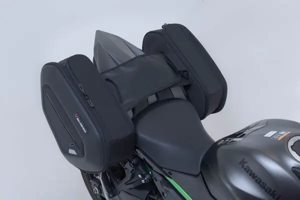 SW-Motech PRO BLAZE H saddlebag. Svart Kawasaki Z650/Ninja 650 (16-). 