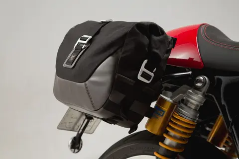 Sw-Motech Legend Gear side bag system Triumph Thruxton 1200 (16-).