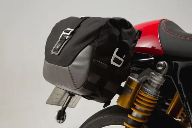 Sw-Motech Legend Gear side bag system Triumph Thruxton 1200 (16-). 