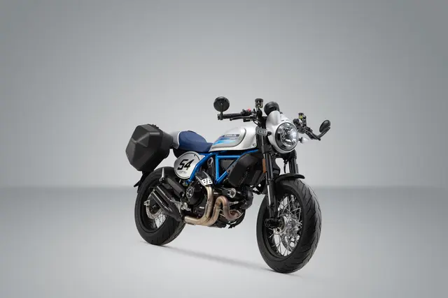 Sw-Motech URBAN ABS side case system 2x 16,5 l. Ducati Scrambler Cafe Racer ( 