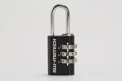 Sw-Motech Lock for motorcycle luggage Black. Combination lock.