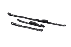 Sw-Motech ROK straps 2 adjustable straps. Black. 500-1500 mm.