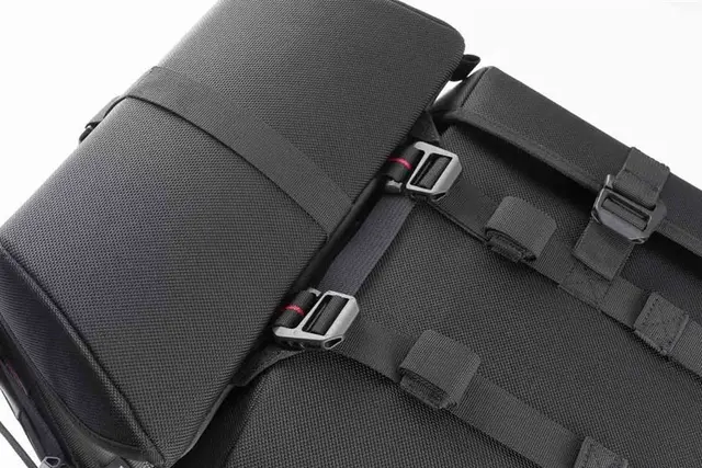Sw-Motech SysBag 15/15/10 set Black/Anthracite. Incl. lashing straps. 