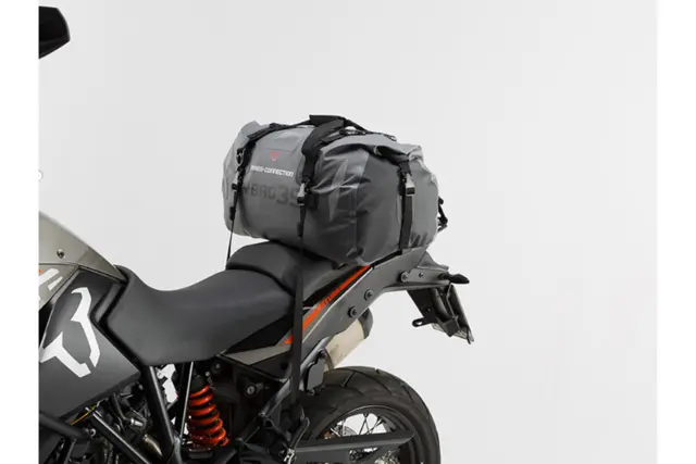 Sw-Motech Drybag 350 tail bag 35 l. Grey/black. Waterproof. 