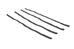 Sw-Motech Fitting strap set for tail bag 4 Fitting straps. Width 20 mm.