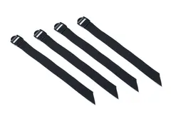Sw-Motech Strap set for TRAX expansion b 4 straps. 30x350 mm. With slip-lock.
