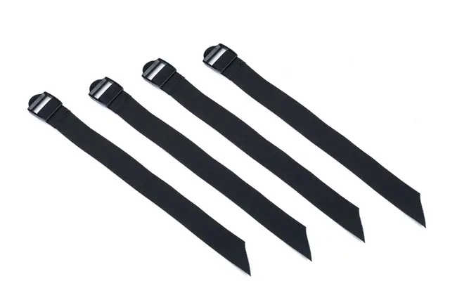Sw-Motech Strap set for TRAX expansion b 4 straps. 30x350 mm. With slip-lock. 