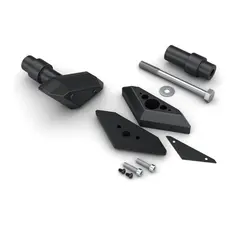 Yamaha Frame Sliders, Sidevern Sort - Yamaha R7 2022