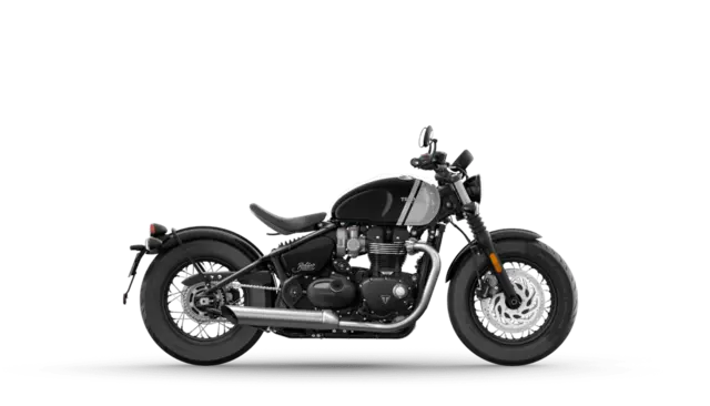 Triumph Bonneville Bobber 2025 Matt Graphite/Matt Baja Orange 
