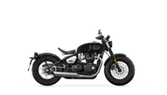 Triumph Bonneville Bobber 2025 Icon Sapphire Black Aluminium Silver