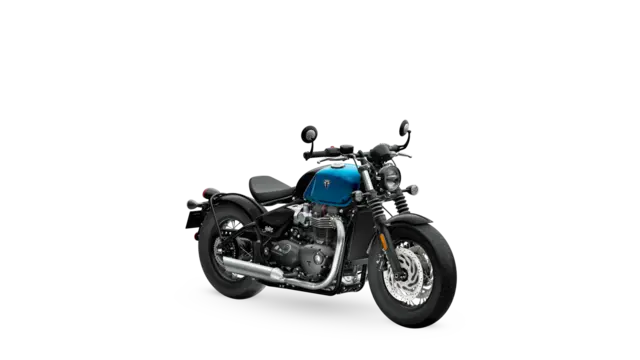Triumph Bonneville Bobber 2026 INTERSTELLAR BLUE / SAPPHIRE BLACK 