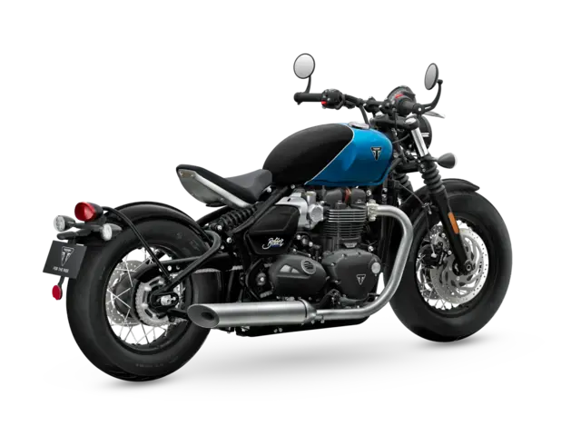 Triumph Bonneville Bobber 2026 INTERSTELLAR BLUE / SAPPHIRE BLACK 