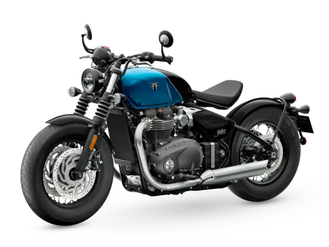 Triumph Bonneville Bobber 2026 INTERSTELLAR BLUE / SAPPHIRE BLACK 