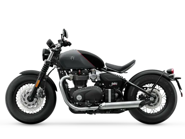 Triumph Bonneville Bobber 2026 SATIN MINERAL GREY/SATIN SAPPHIRE BLACK 