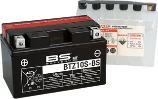 BS Battery BTZ10S-BS Vedlikeholdsfritt - Inkludert syreampul