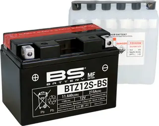 BS Battery BTZ14S-BS Vedlikeholdsfritt - Inkludert syreampul