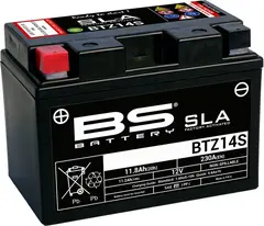 BS Battery BTZ14S Vedlikeholdsfritt og klart til bruk