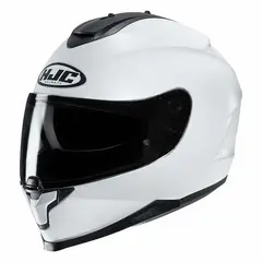 HJC C70 Motorsykkel Hjelm M Hvit - Polykarbonat