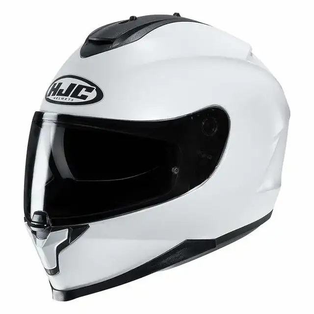 HJC C70 Motorsykkel Hjelm M Hvit - Polykarbonat 