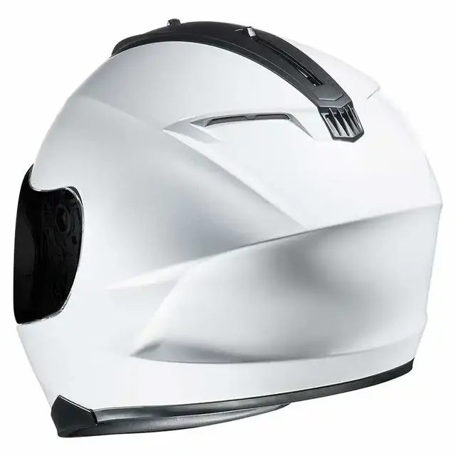 HJC C70 Motorsykkel Hjelm M Hvit - Polykarbonat 