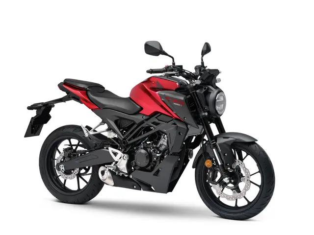 Honda CB125R 2025 PEARL SPLENDOR RED 
