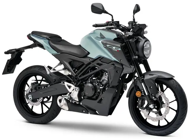 Honda CB125R 2026 Zefiro Blue Metallic 
