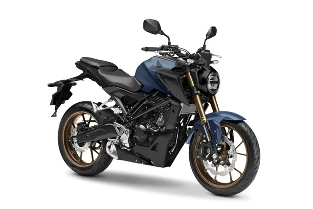 Honda CB125R 2023 Mat Jeans Blue Metallic 