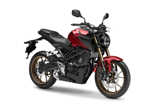 Honda CB125R 2023 Candy Chromosphere Red 