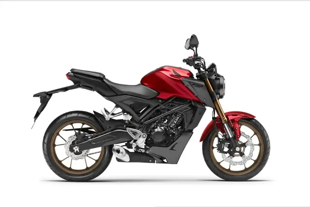 Honda CB125R 2023 Candy Chromosphere Red 