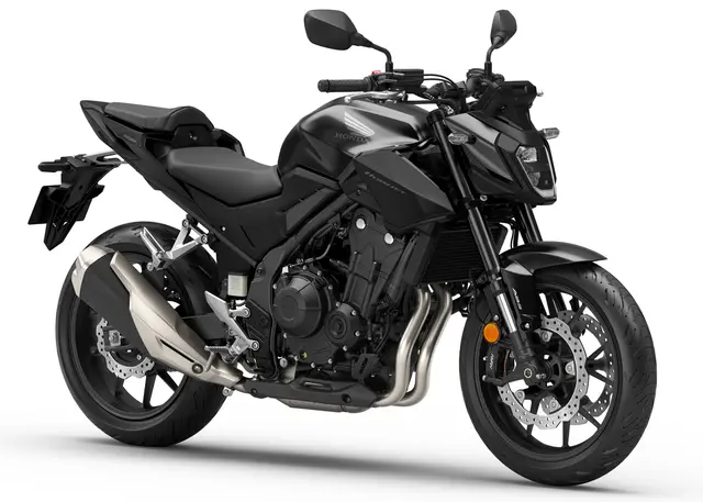 Honda CB500 Hornet 2025 MAT GUNPOWDER BLACK METALLIC 