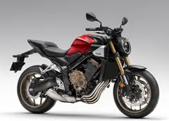 Honda CB650R 2025 CANDY CHROMOSPHERE RED