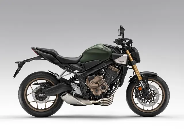 Honda CB650R 2024 Matt Laurel Green Metallic 