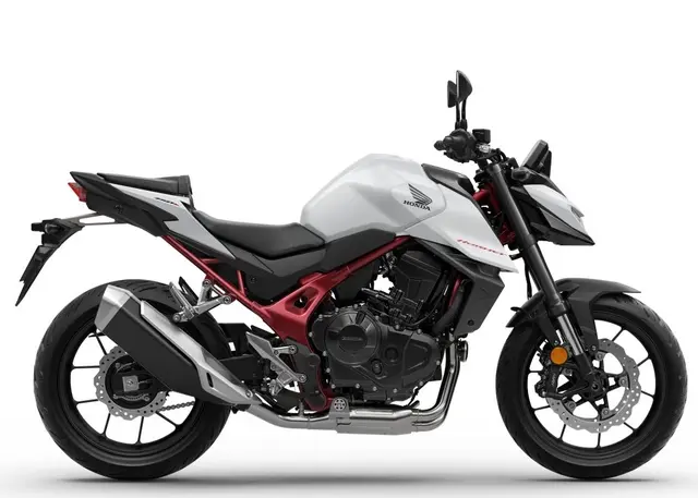 Honda CB750 Hornet 2025 MAT PEARL GLARE WHITE 