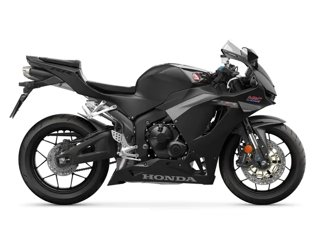 Honda CBR600RR 2025 STEALTHY MATT BALLISTIC BLACK METALLIC 