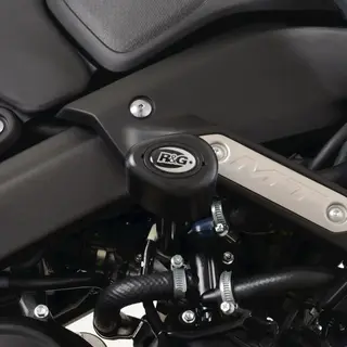 R&amp;G Crash Protectors - Sort Yamaha MT-125 (20-)