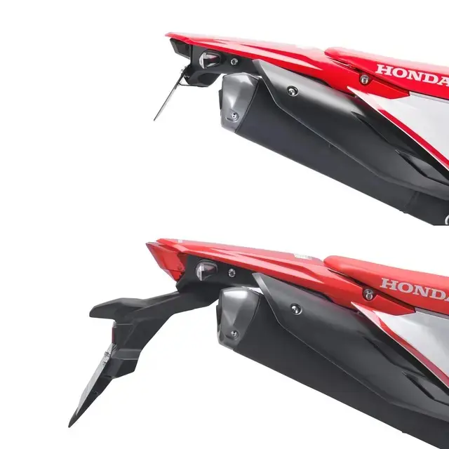 DRC Baklykt med skiltholder Honda CRF300L/250L, Rally, Klar 