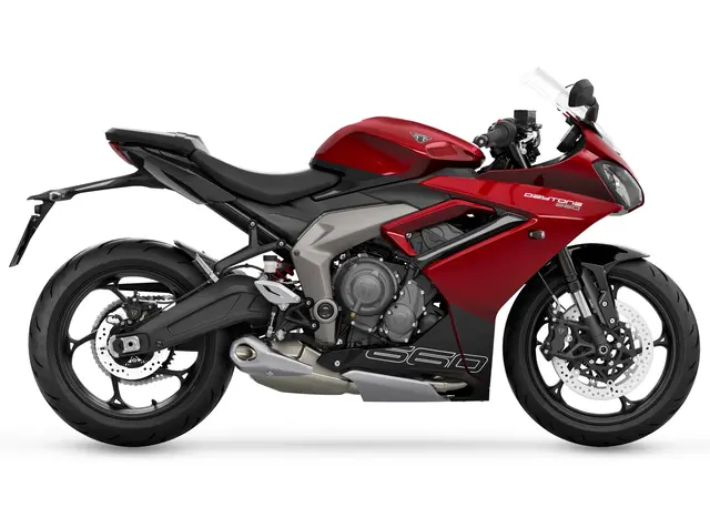 Triumph Daytona 660 2025 CARNIVAL RED 