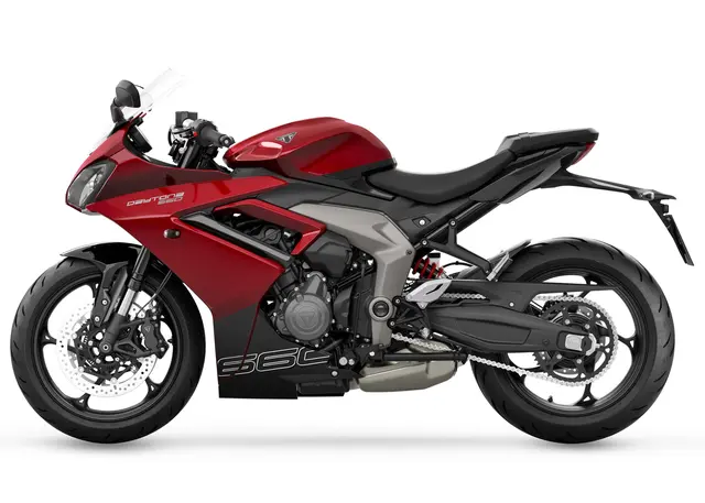 Triumph Daytona 660 2025 CARNIVAL RED 