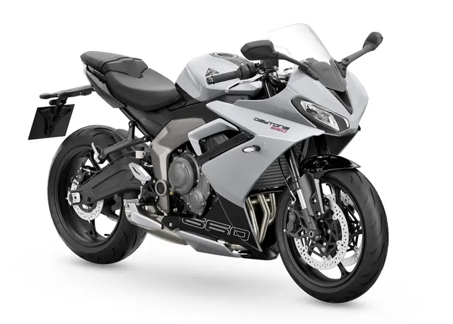 Triumph Daytona 660 2025 SNOWDONIA WHITE 
