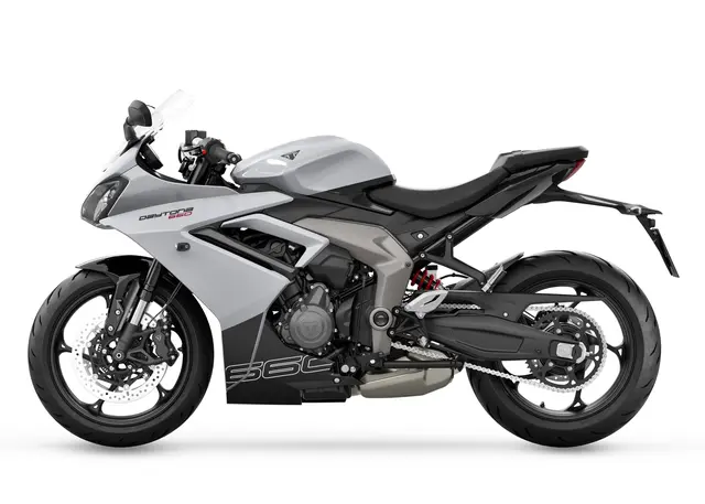 Triumph Daytona 660 2025 SNOWDONIA WHITE 