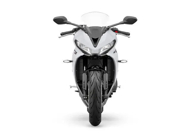 Triumph Daytona 660 2025 SNOWDONIA WHITE 