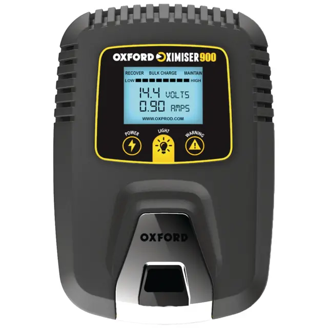 Oxford Oximiser 900 Batterilader Vedlikeholder MC og ATV-batterier 