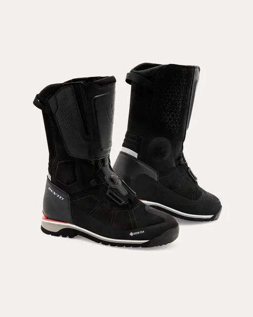 REV'IT! Discovery GTX Støvler Sort 44 BOA spenne, GORE-TEX 